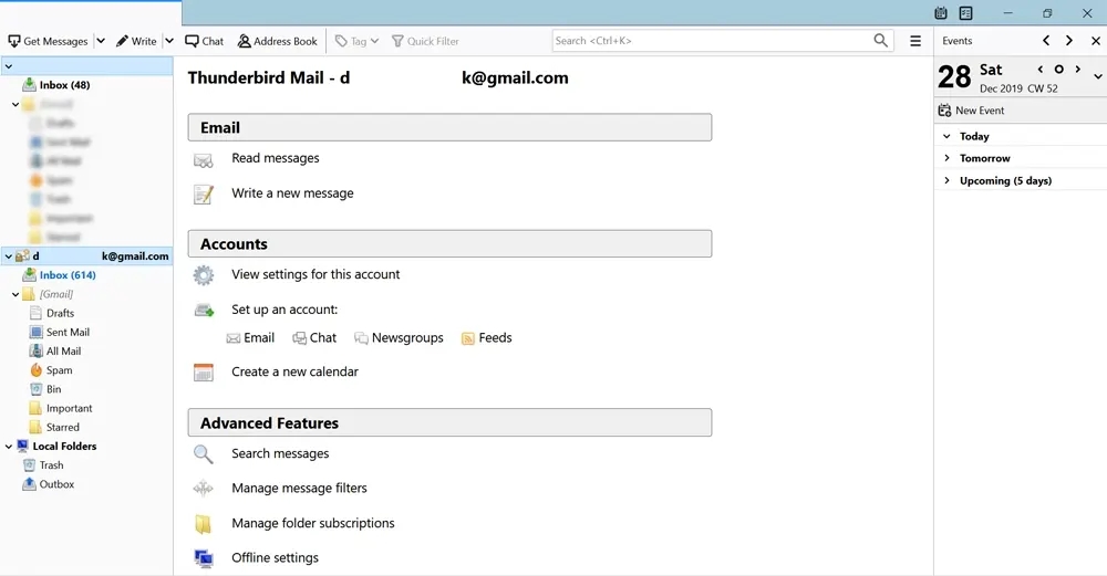 move thunderbird to outlook