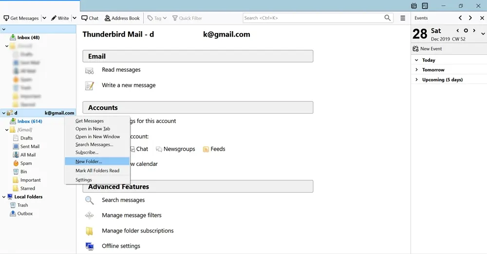 export thunderbird to outlook pst