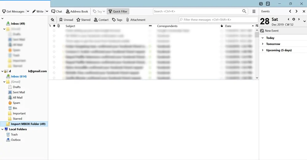 export thunderbird to outlook