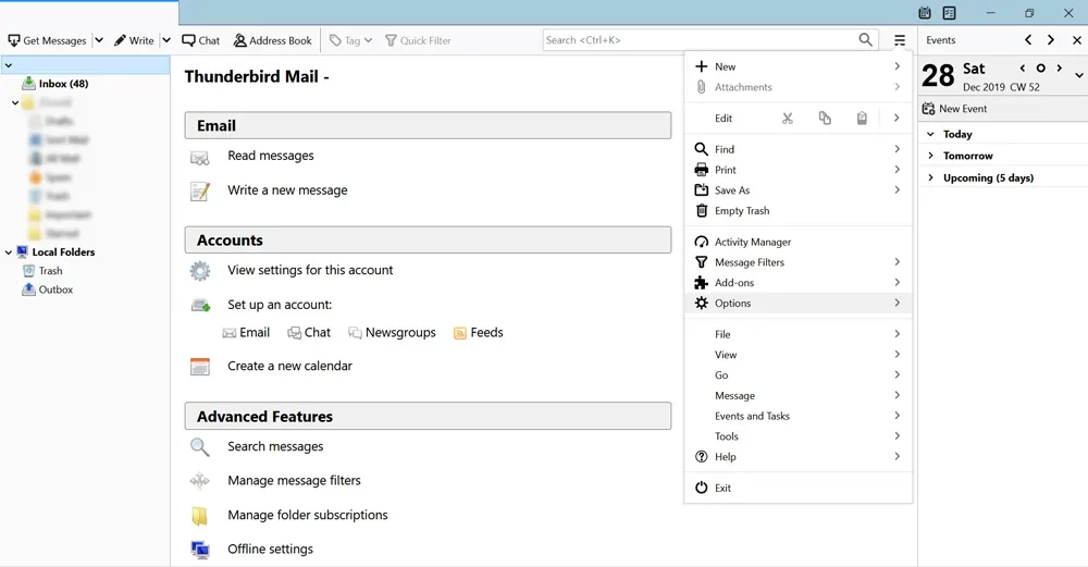 convert thunderbird mail to outlook pst
