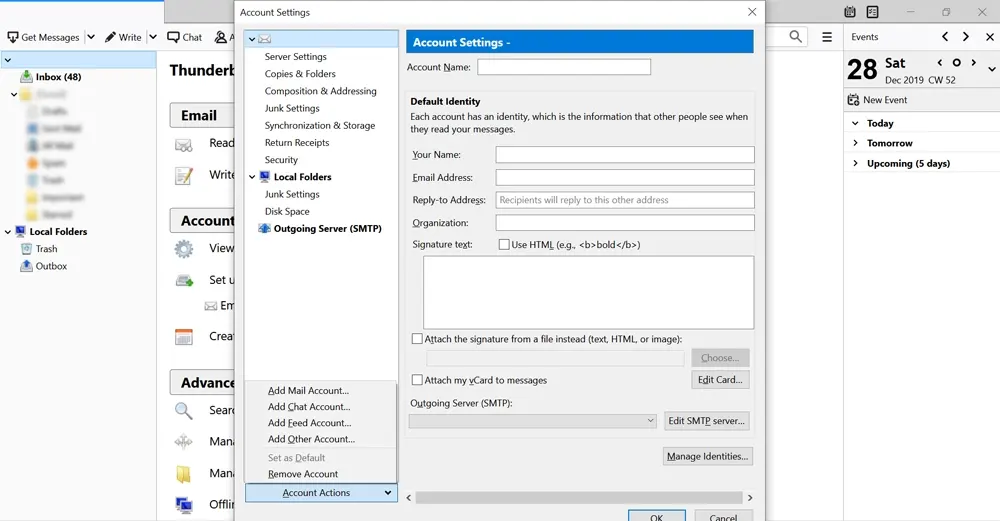 export thunderbird emails to outlook