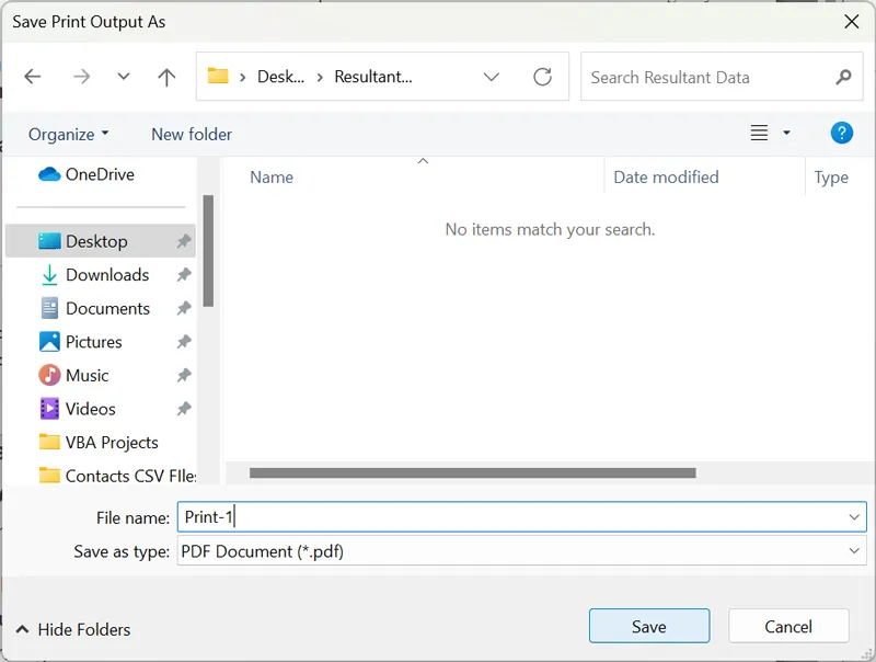 print multiple eml files