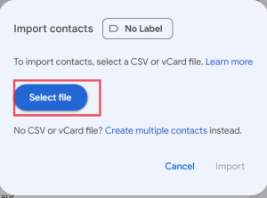 export Outlook contact group to Gmail