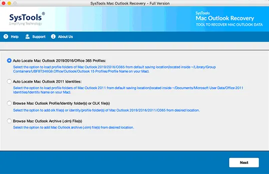import/export greyed out in mac outlook