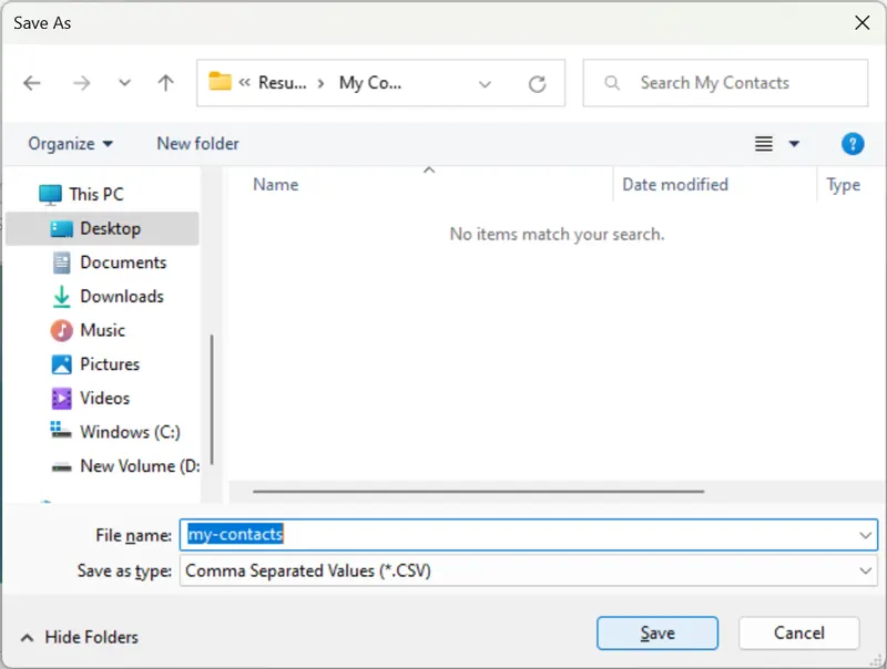 save file your pc