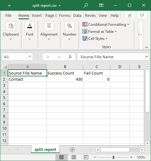 vCard split and merge software