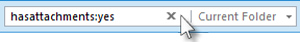 search inside email in outlook