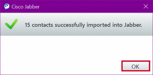 import contacts from outlook to jabber