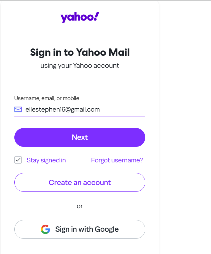 import VCF contacts to yahoo mail