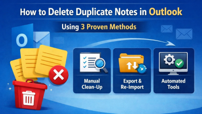 How to Delete Duplicate Notes in Outlook