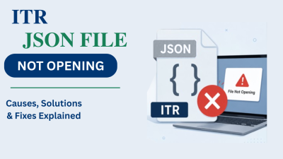 itr json file not opening