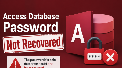 Access database password Not Recovered