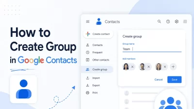 create group in google contacts