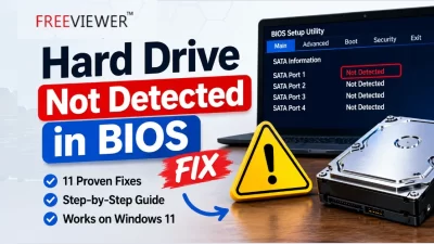 Hard Drive Not Detected in BIOS Fix