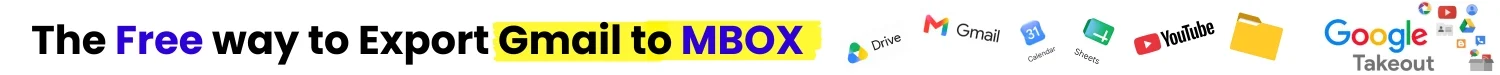 Export Gmail to Mbox