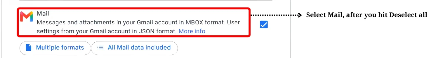 Gmail to MBOX