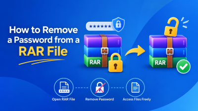 how to remove a password from a RAR file