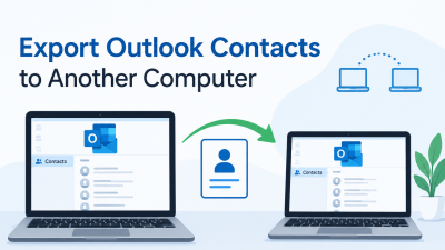 Export Outlook Contacts to another computer