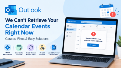 we can’t retrieve your calendar events right now