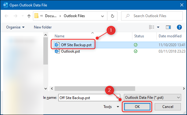 Öffnen Sie PST-Dateien ohne Outlook