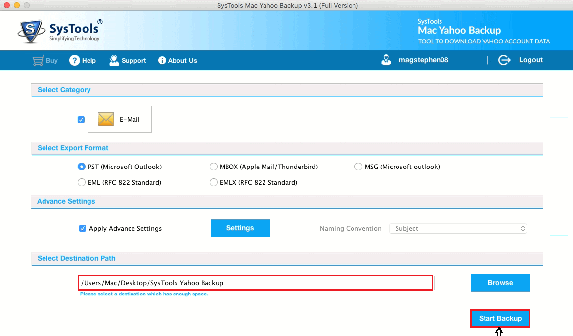 Open mboxview file