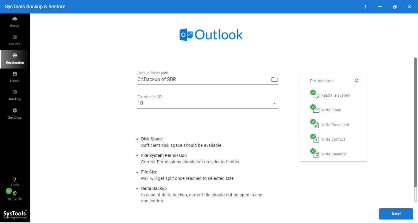 Folder Path to Archive G Suite Emails