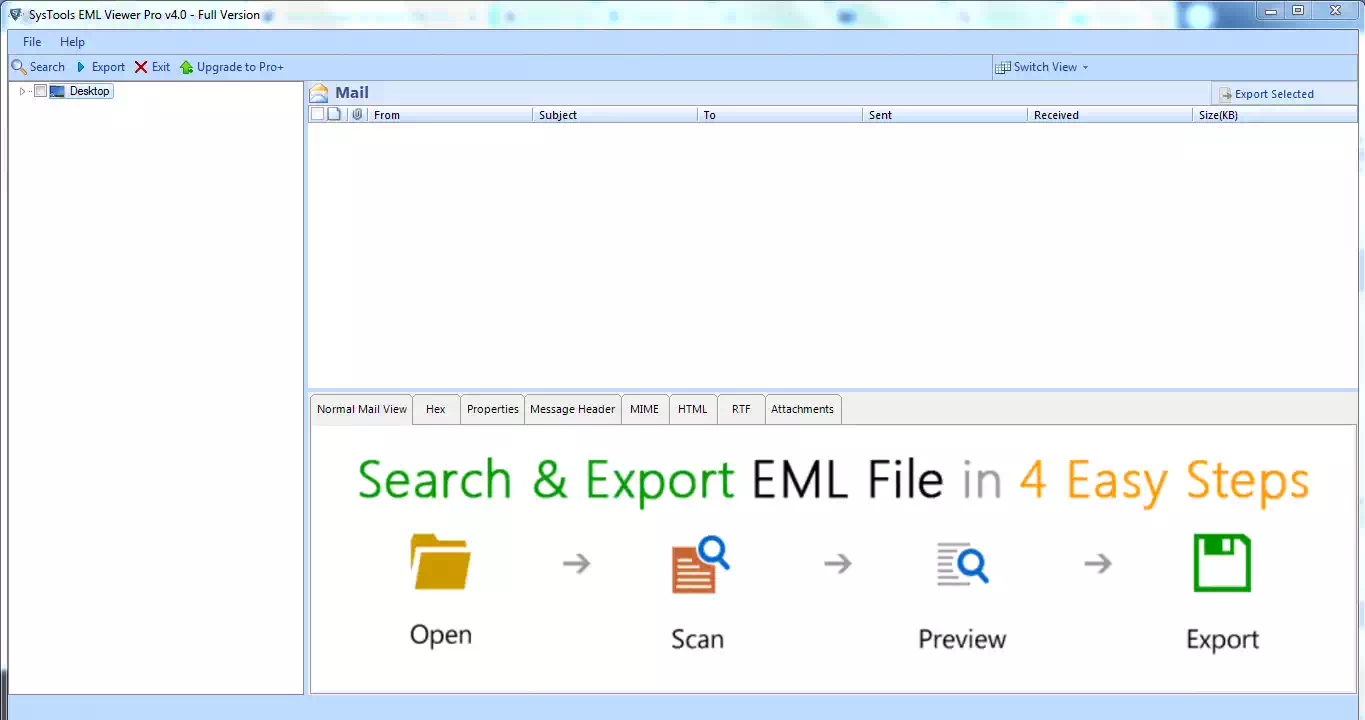 EML File to PDF Converter
