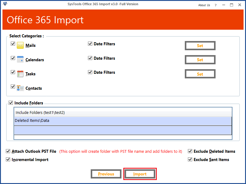 Multiple PST View Mode