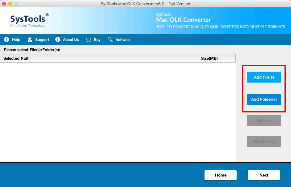Mac OLK15Message Converter Tool