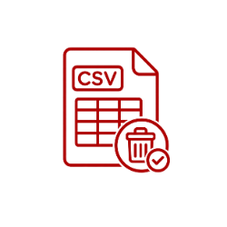Delete Duplicate Records from CSV Files