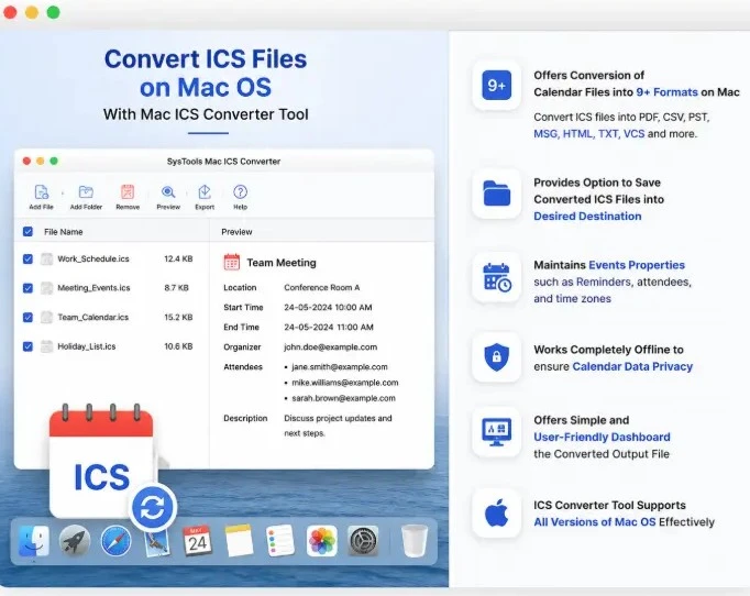 mac ics converter