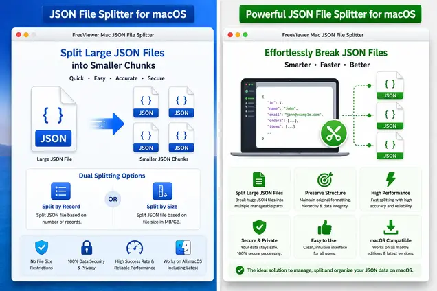 mac JSON File Splitter