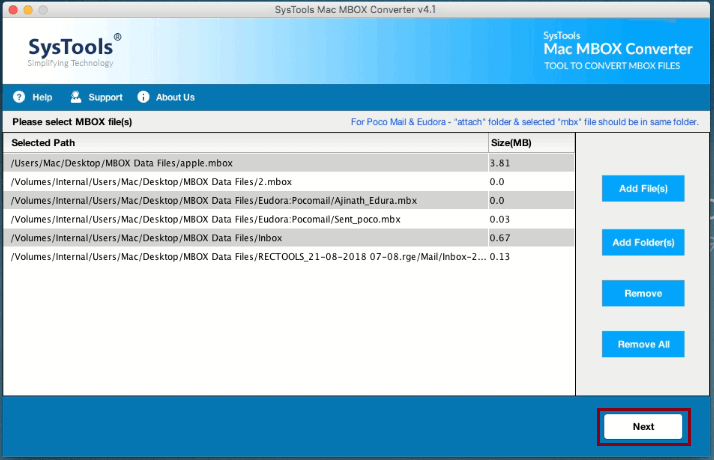 Mac MBOX to PDF Converter