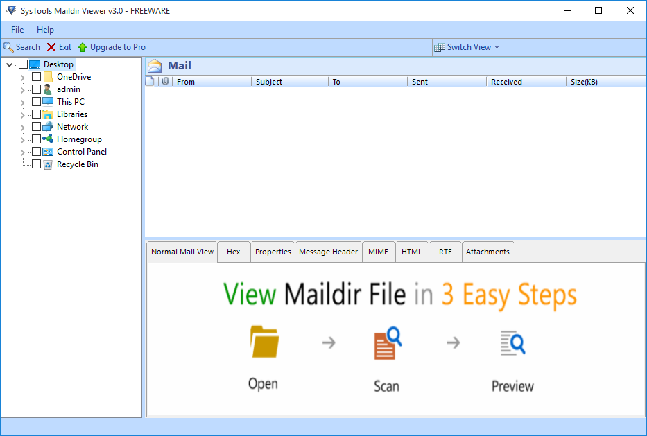 Free Maildir Reader Tool