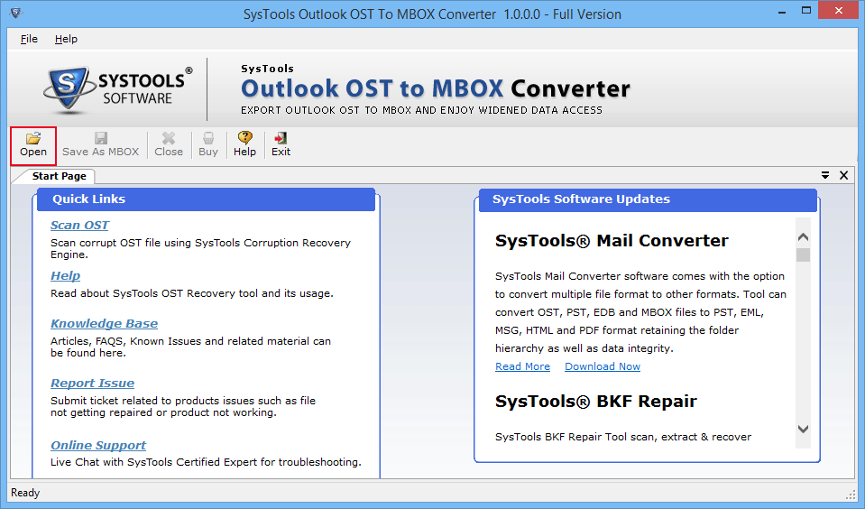 Outlook OST to Thunderbird Converter