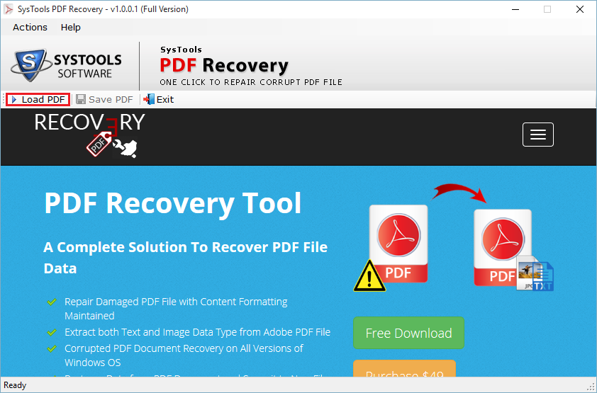 PDF Repair Tool