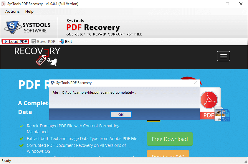 Load PDF File