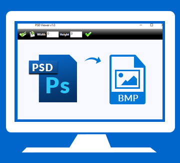 PSD to BMP Converter