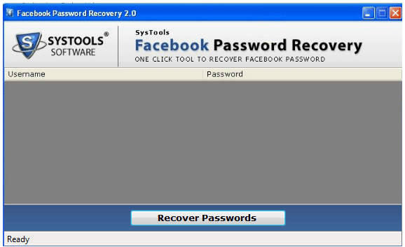 FB password recovery Software