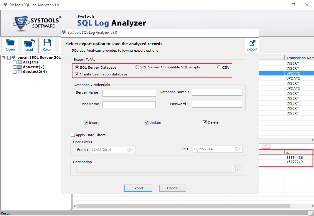 Ms sql ldf viewer download sql server log reader