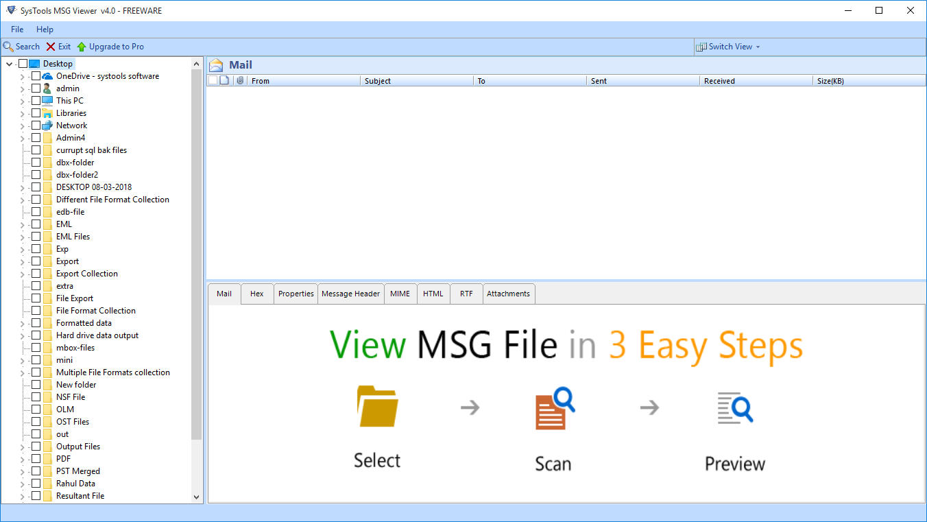 how to open .msg file in windows 10