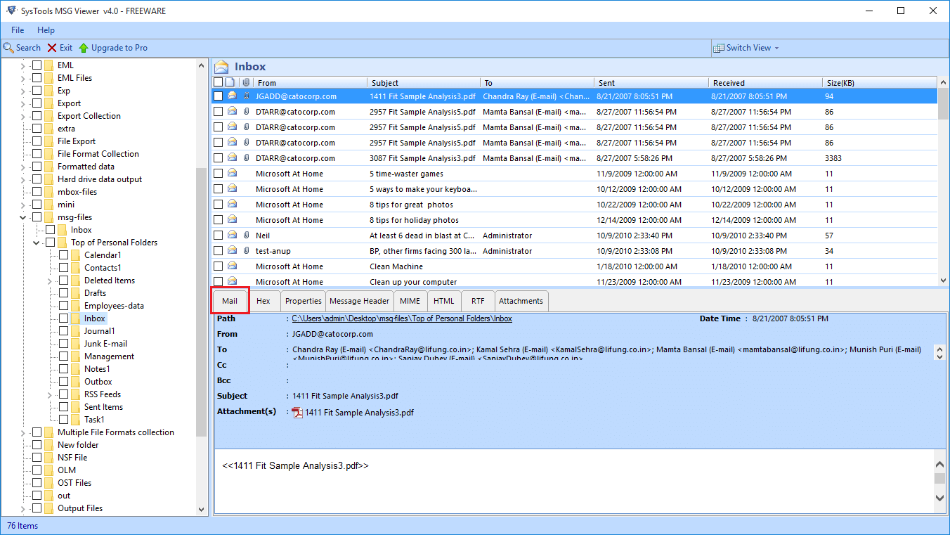 how to open .msg file in windows 11