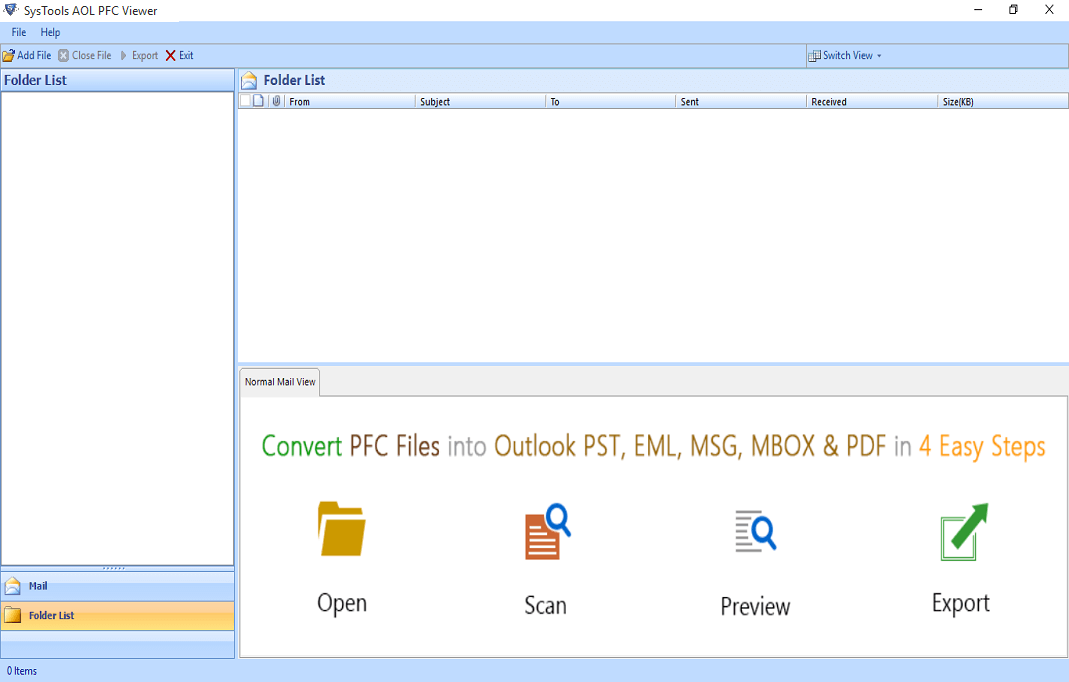 PFC File Reader