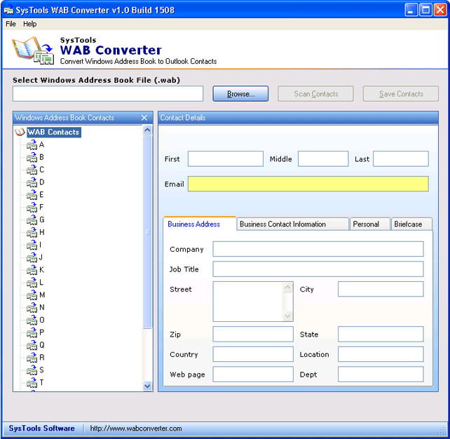 WAB File Reader