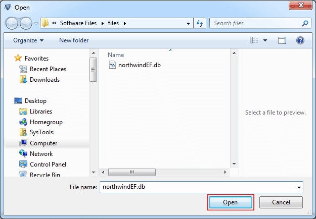 Add SQLite File