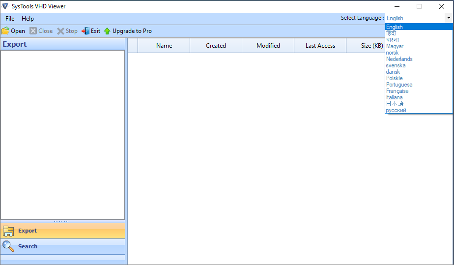 VHD Viewer Tool